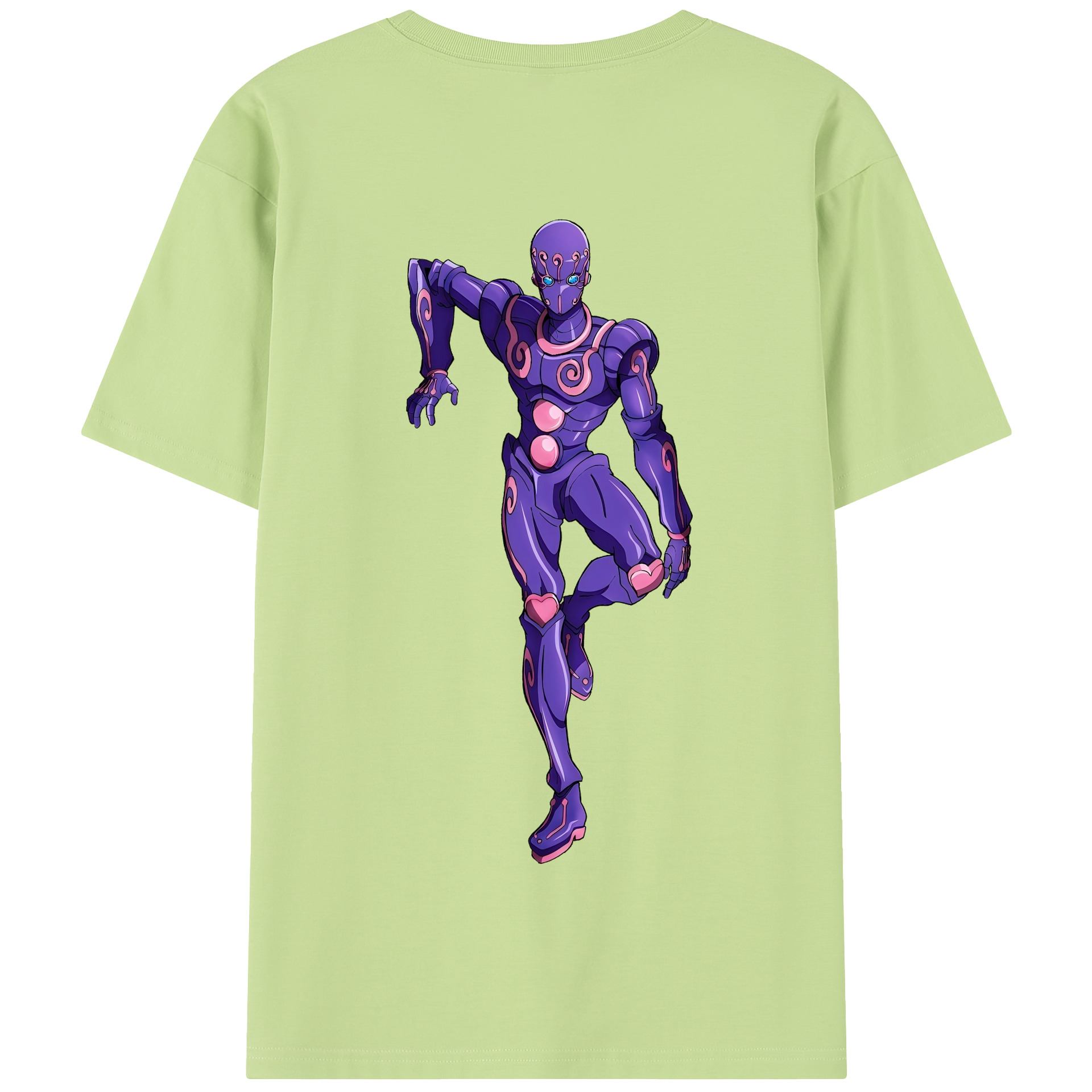 （画像用） ジョジョの奇妙な冒険 JoJo's Bizarre Adventure 綿100％半袖Tシャツ（背面プリント）